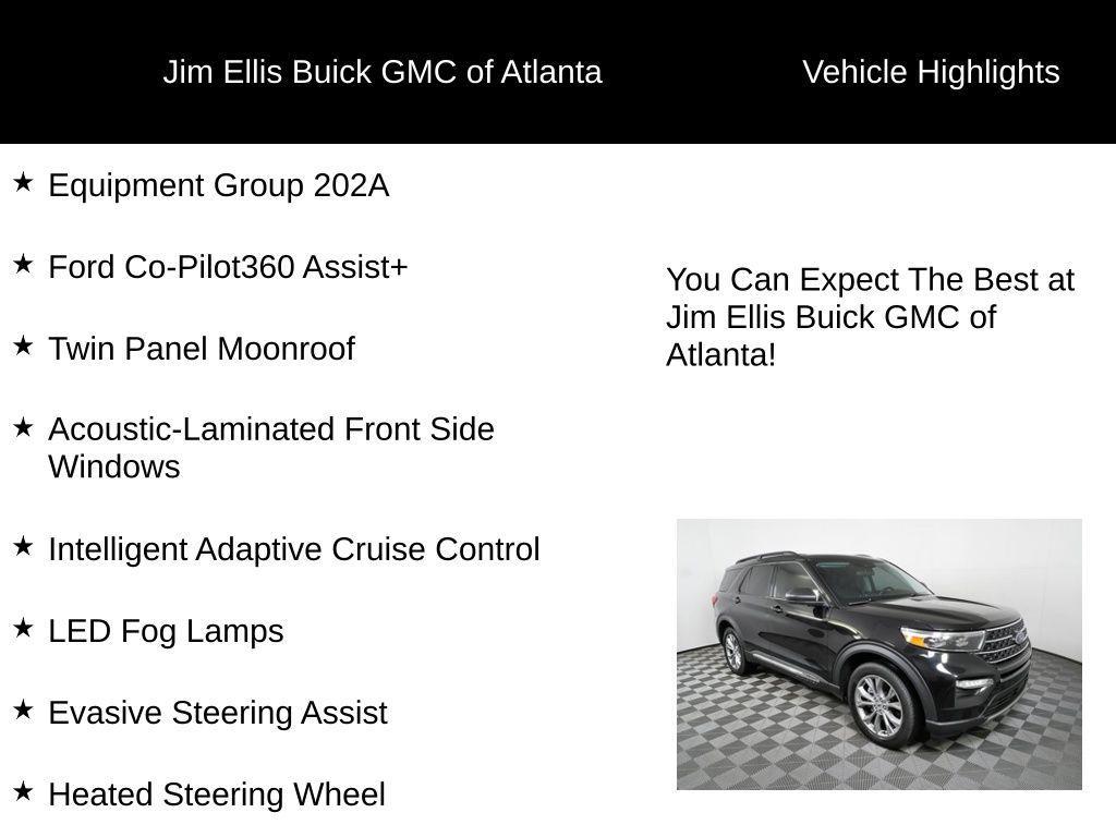 used 2022 Ford Explorer car, priced at $29,500