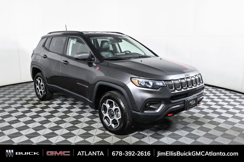 used 2022 Jeep Compass car, priced at $20,488