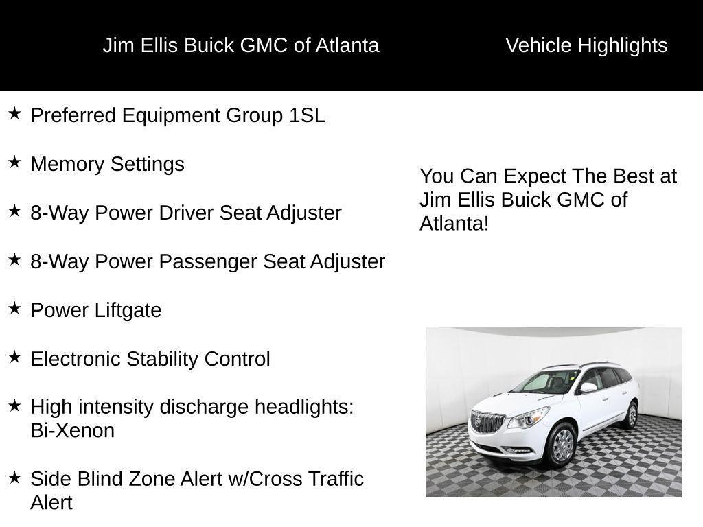 used 2017 Buick Enclave car, priced at $14,500