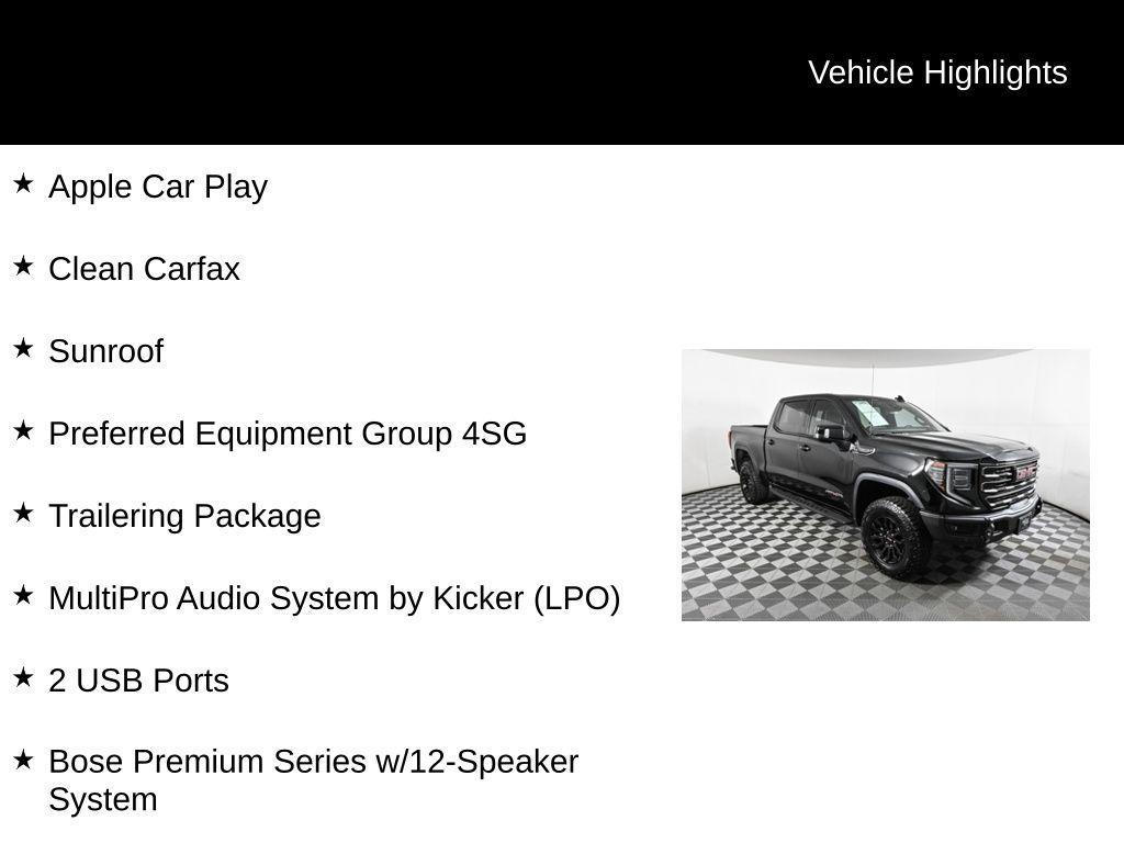 used 2023 GMC Sierra 1500 car, priced at $65,350
