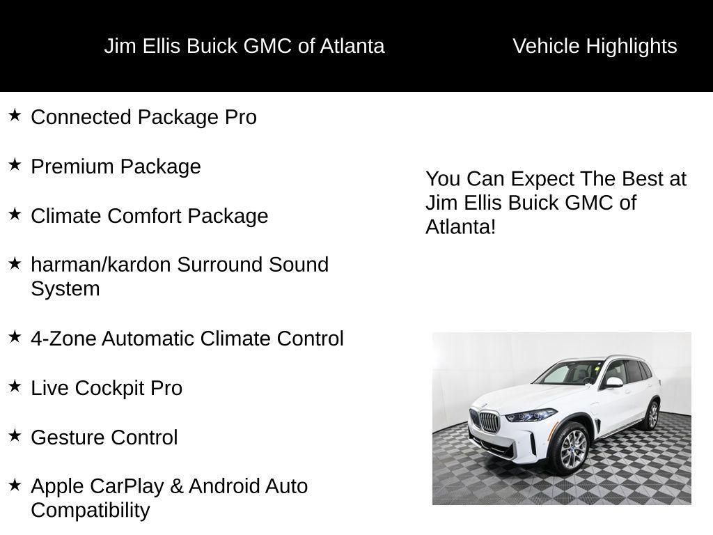 used 2025 BMW X5 PHEV car, priced at $57,110