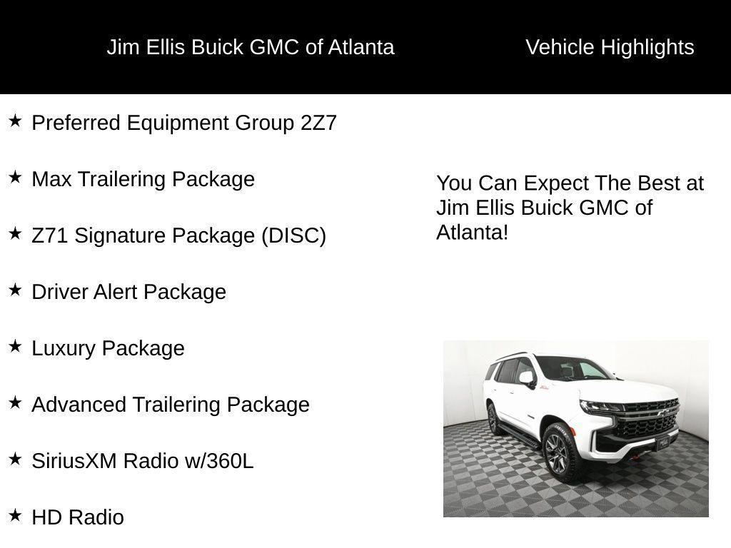used 2021 Chevrolet Tahoe car, priced at $53,300