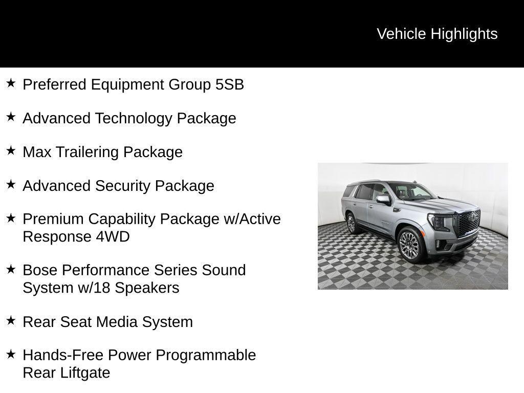used 2023 GMC Yukon car, priced at $77,969