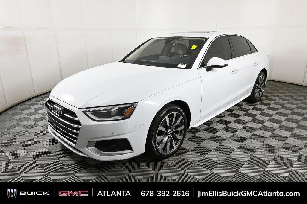used 2021 Audi A4 car, priced at $25,500