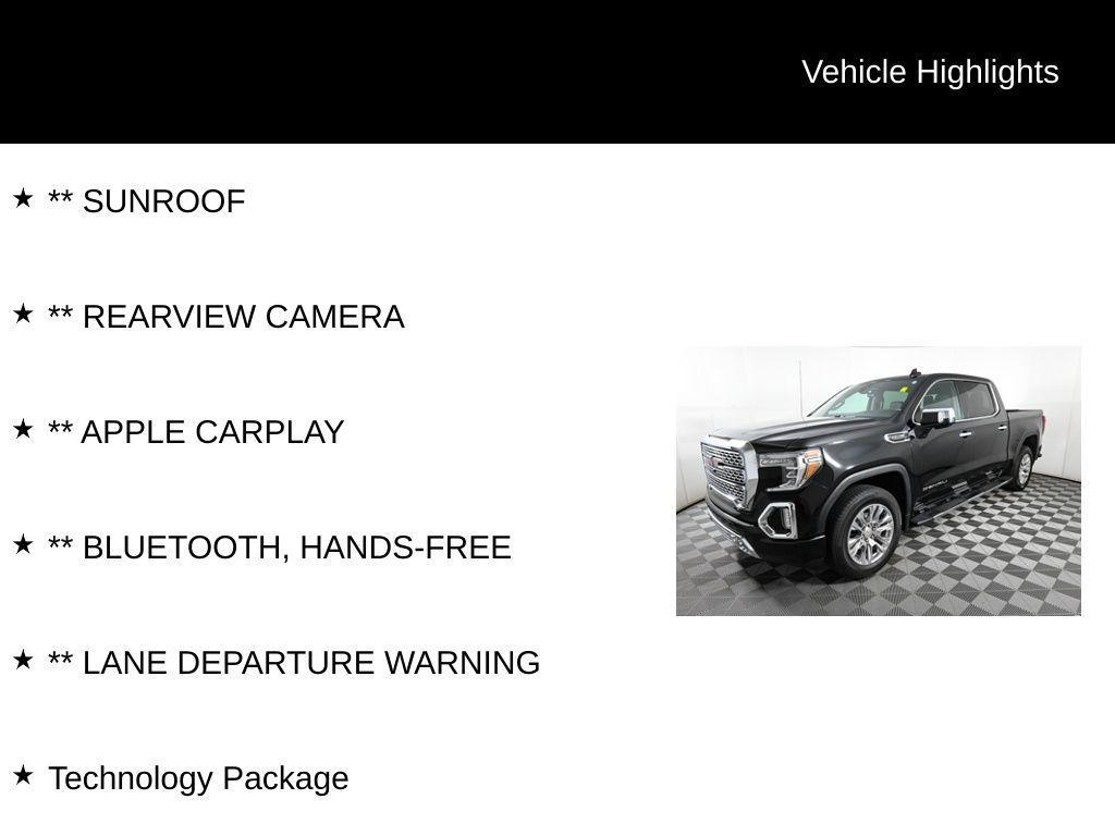 used 2021 GMC Sierra 1500 car, priced at $39,000