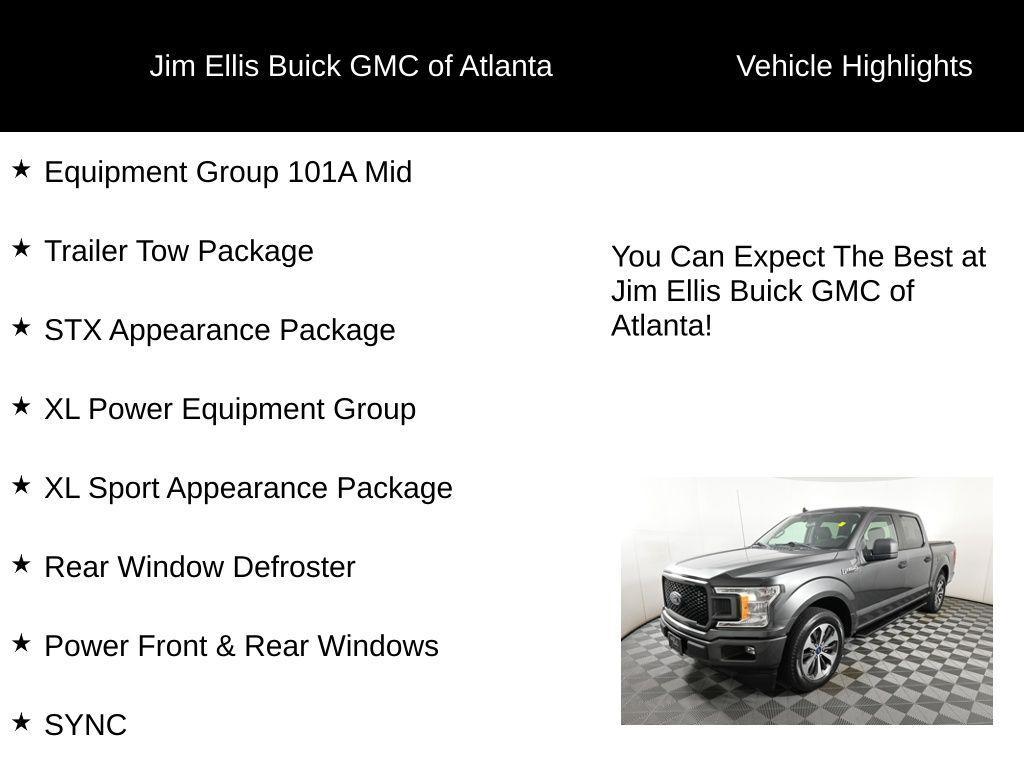 used 2020 Ford F-150 car, priced at $26,400