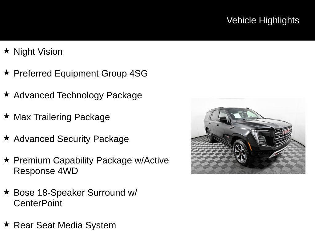used 2025 GMC Yukon car, priced at $98,988