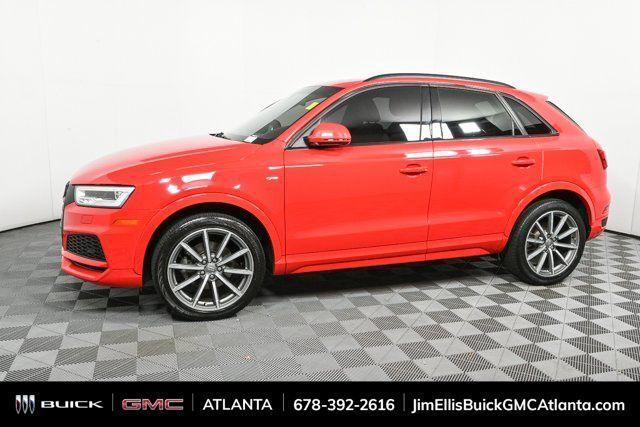 used 2018 Audi Q3 car, priced at $14,999