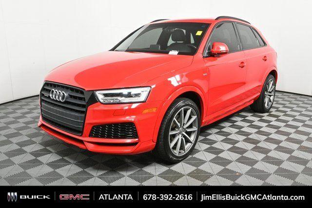used 2018 Audi Q3 car, priced at $14,999