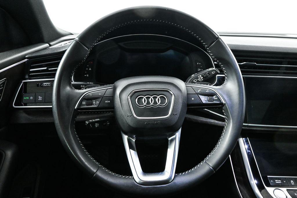 used 2020 Audi Q8 car, priced at $37,000