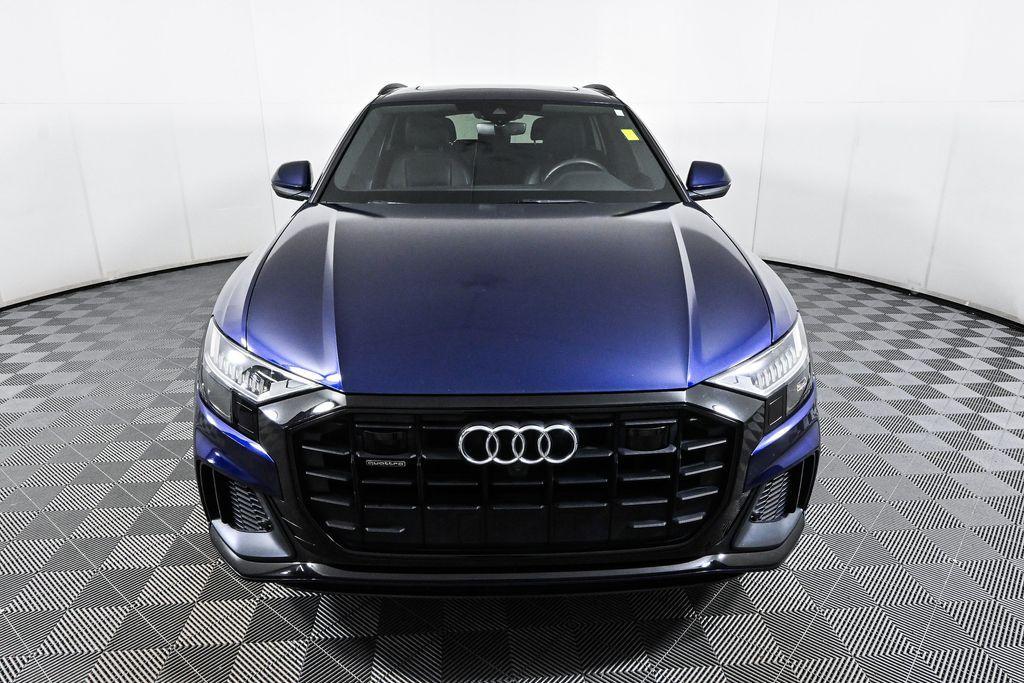 used 2020 Audi Q8 car, priced at $37,000