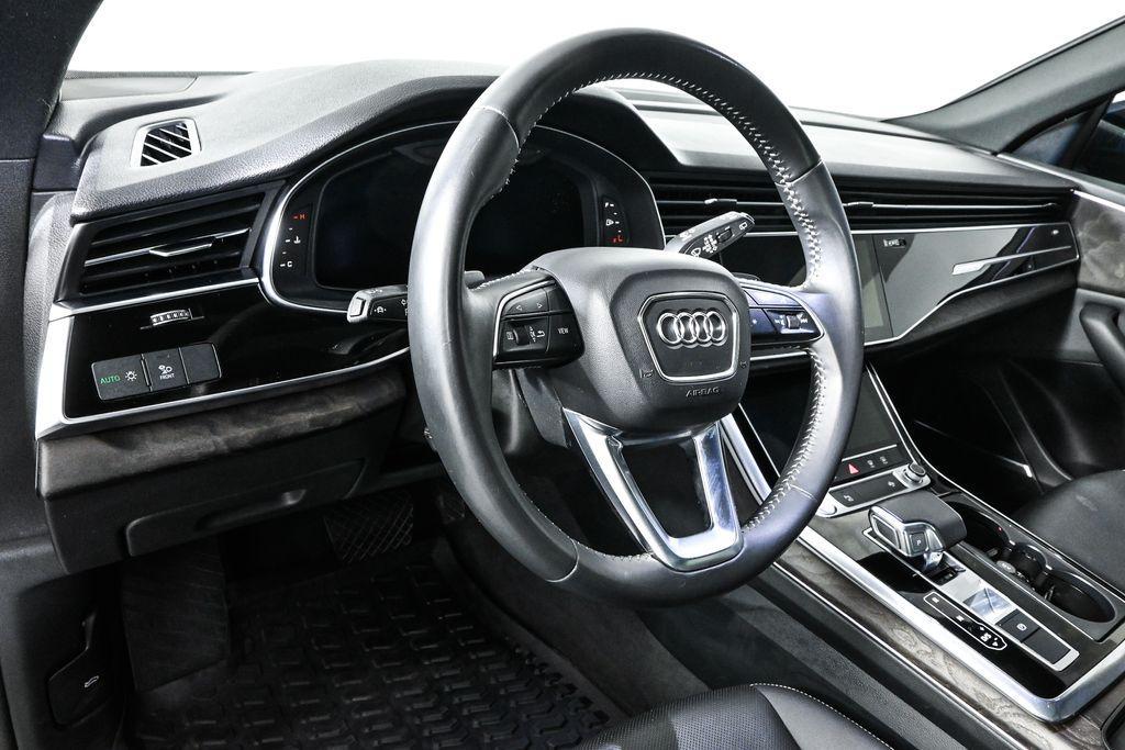 used 2020 Audi Q8 car, priced at $37,000