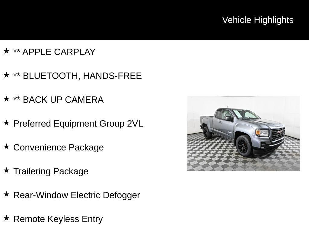 used 2022 GMC Canyon car, priced at $22,667