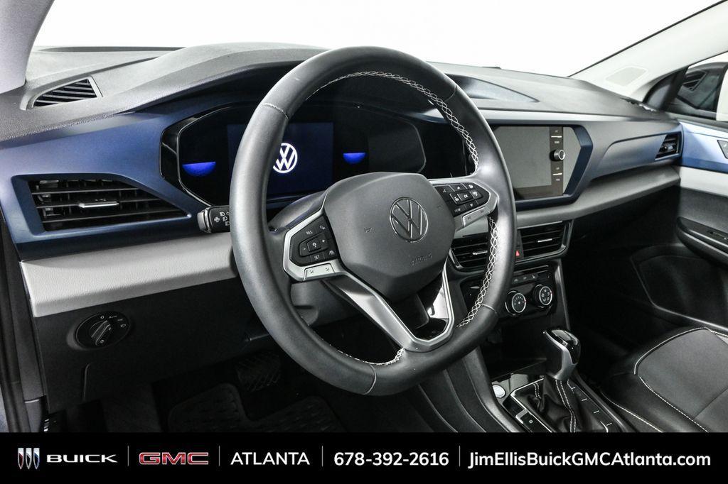 used 2023 Volkswagen Taos car, priced at $22,497