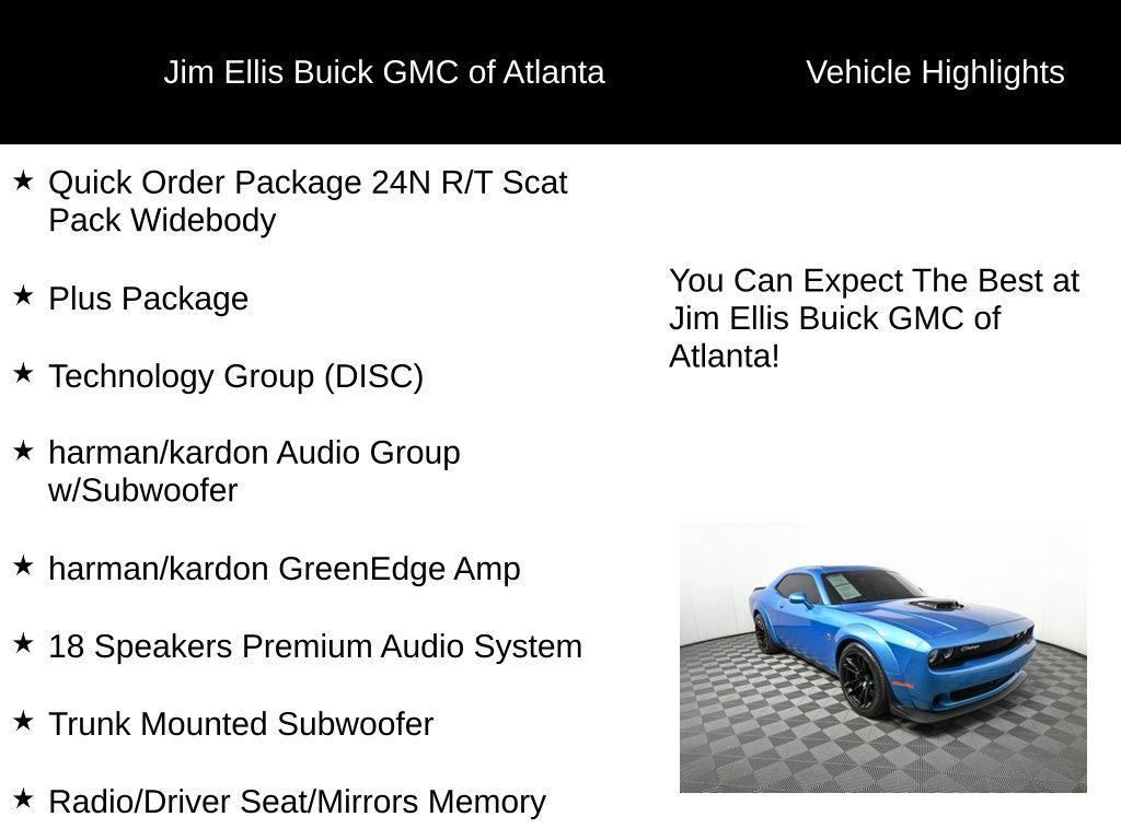 used 2023 Dodge Challenger car, priced at $56,216