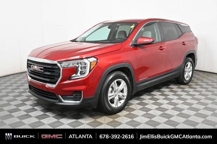 used 2022 GMC Terrain car, priced at $17,450