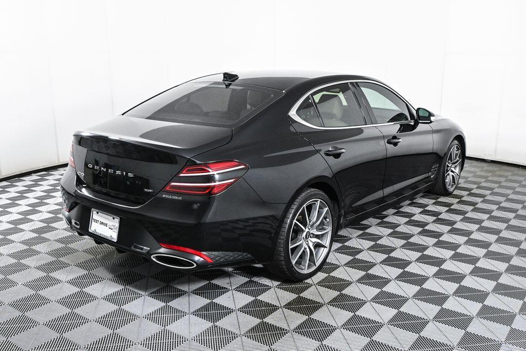 used 2022 Genesis G70 car, priced at $31,500