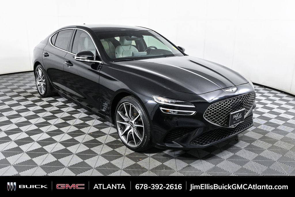 used 2022 Genesis G70 car, priced at $31,500