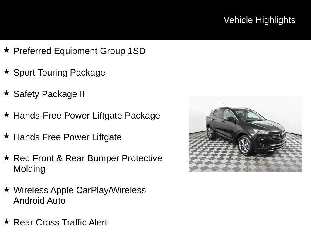used 2023 Buick Encore GX car, priced at $23,293