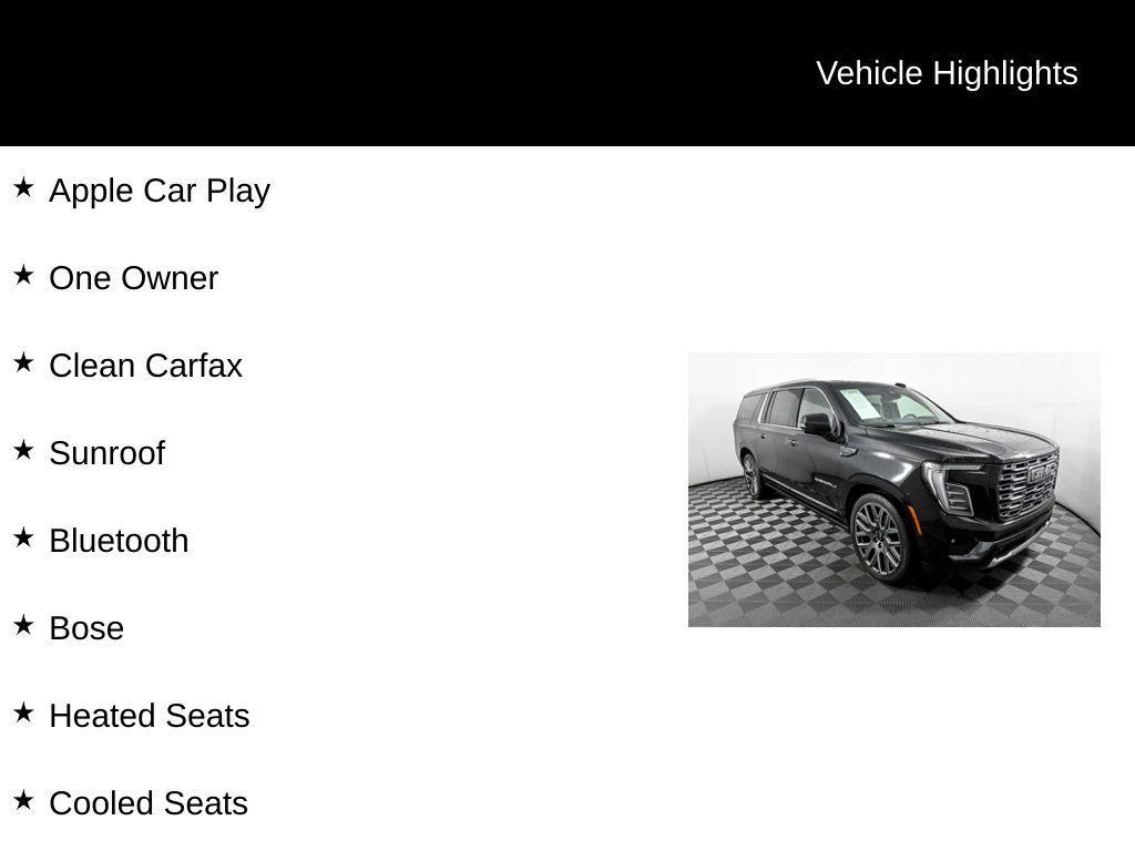 used 2025 GMC Yukon XL car, priced at $115,988