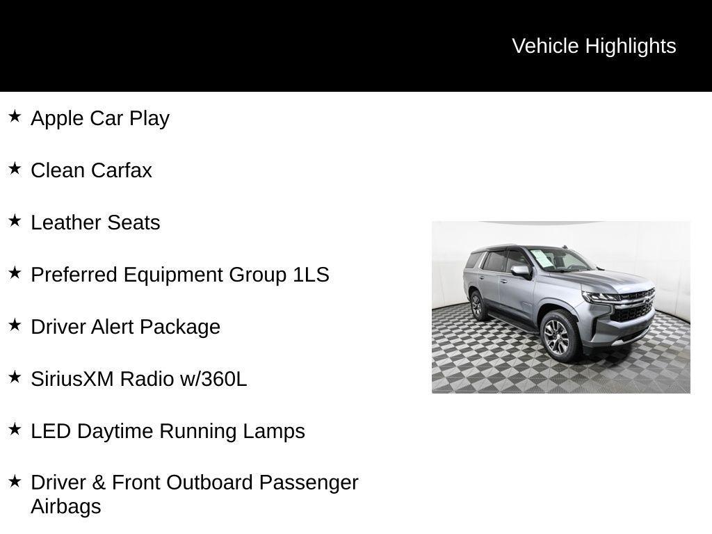 used 2022 Chevrolet Tahoe car, priced at $43,500