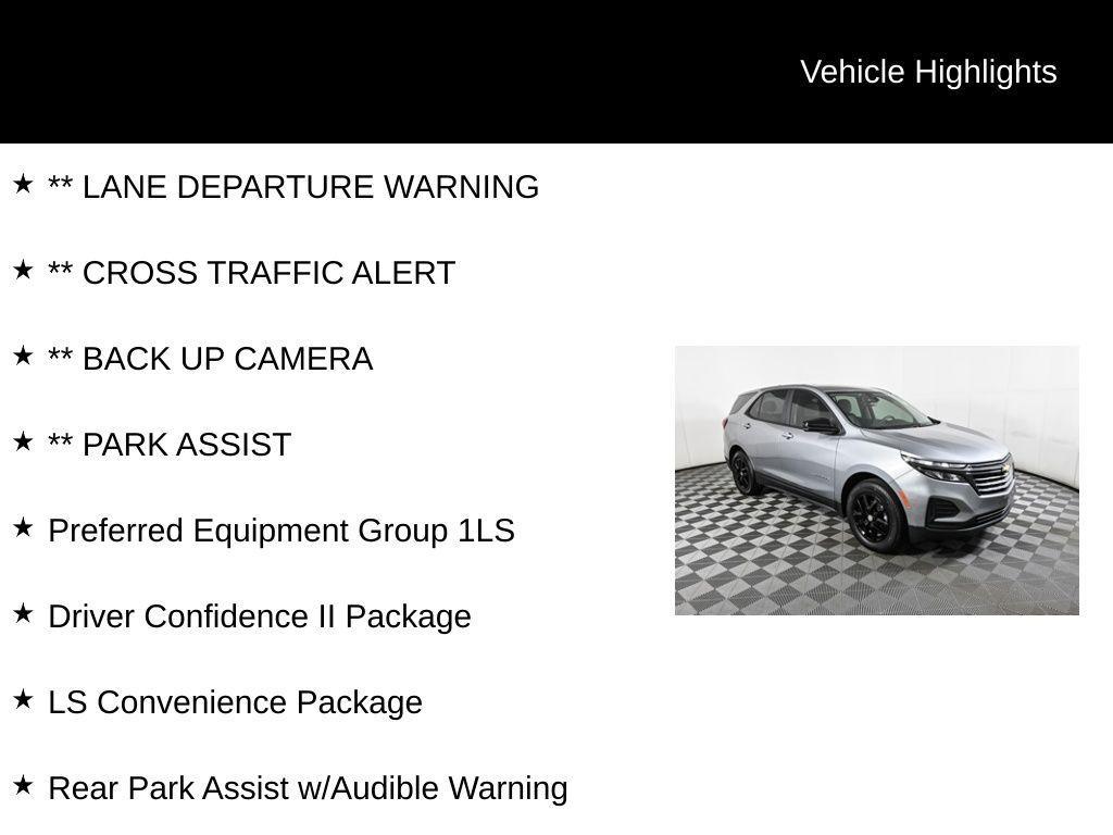 used 2024 Chevrolet Equinox car, priced at $24,500