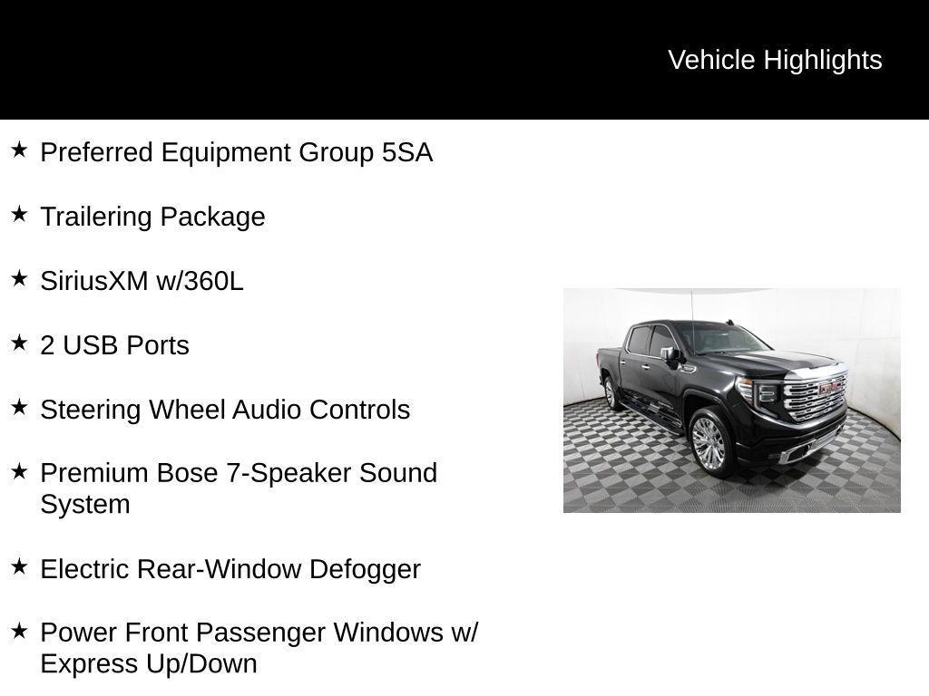 used 2022 GMC Sierra 1500 car, priced at $53,500