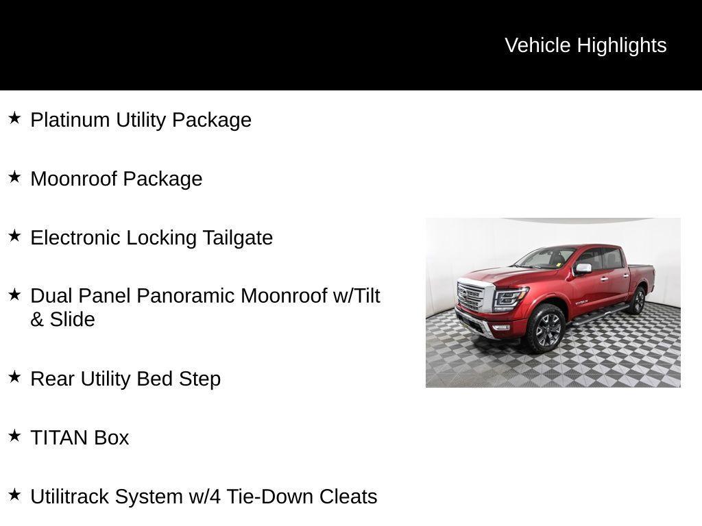 used 2023 Nissan Titan car, priced at $44,988