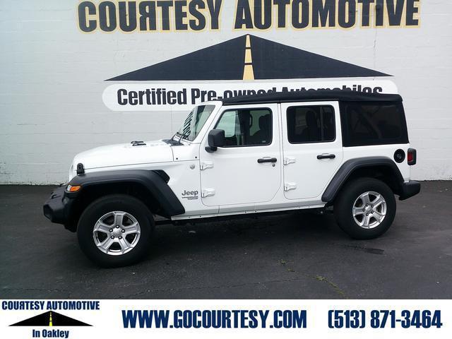 used 2021 Jeep Wrangler Unlimited car, priced at $29,968