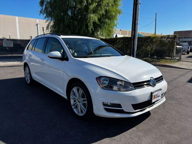 used 2015 Volkswagen Golf SportWagen car, priced at $10,990