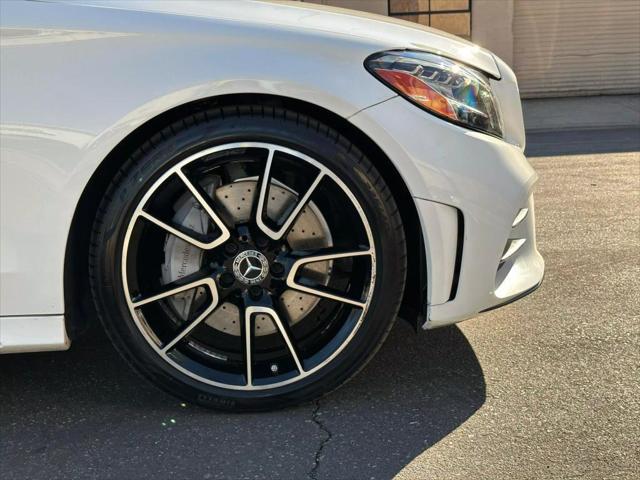 used 2019 Mercedes-Benz C-Class car, priced at $21,990