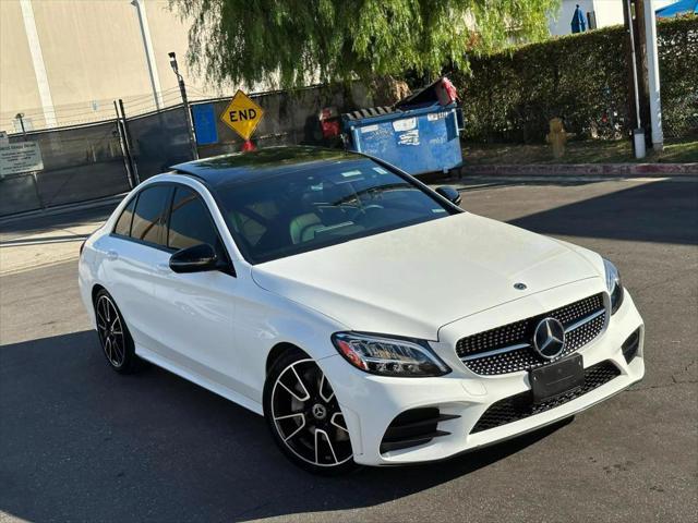 used 2019 Mercedes-Benz C-Class car, priced at $21,990