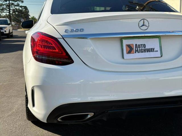 used 2019 Mercedes-Benz C-Class car, priced at $21,990