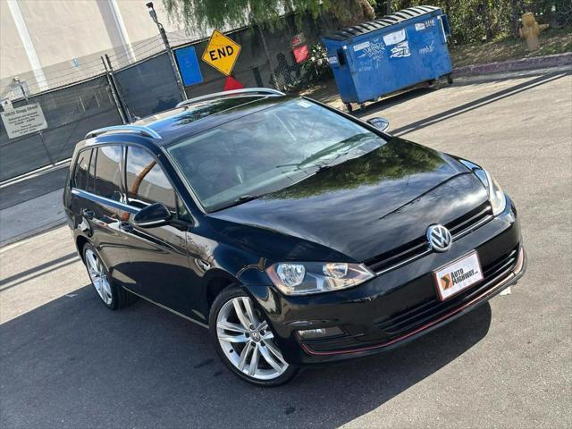 used 2015 Volkswagen Golf SportWagen car, priced at $15,990