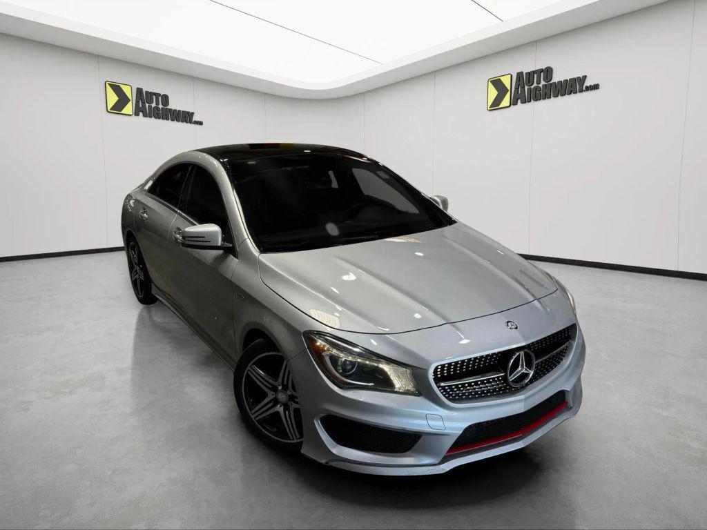 used 2015 Mercedes-Benz CLA-Class car, priced at $13,790