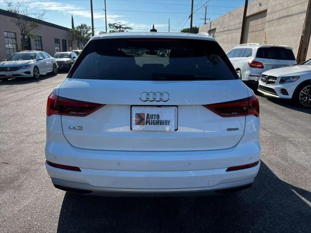 used 2020 Audi Q3 car, priced at $18,590