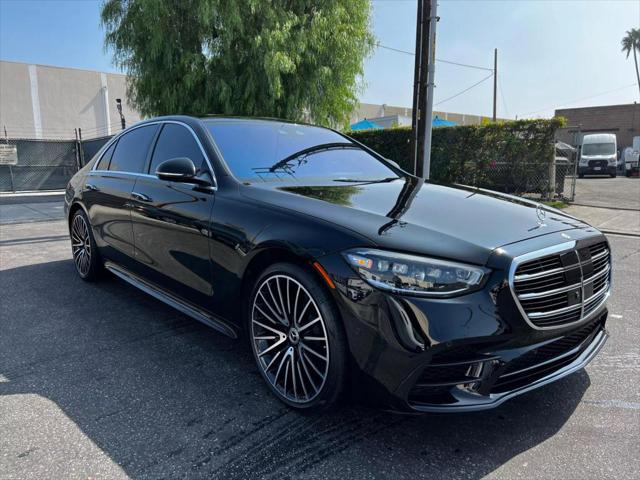 used 2021 Mercedes-Benz S-Class car, priced at $71,990