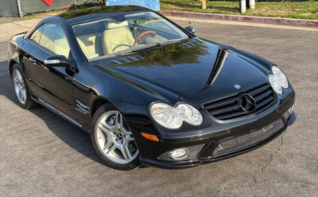 used 2007 Mercedes-Benz SL-Class car, priced at $21,990