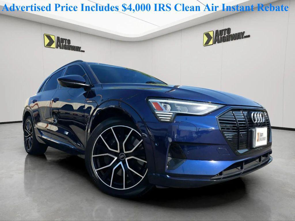 used 2021 Audi e-tron car, priced at $18,990