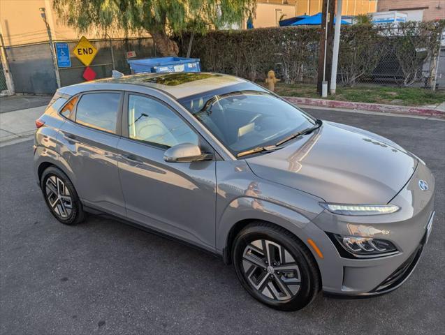 used 2023 Hyundai Kona EV car, priced at $17,590