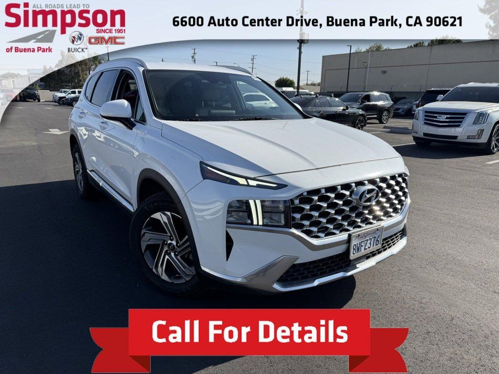 used 2021 Hyundai Santa Fe car, priced at $18,995