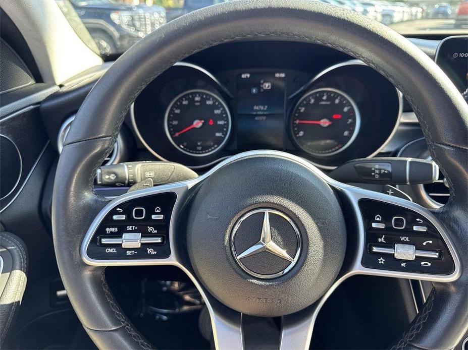 used 2019 Mercedes-Benz C-Class car, priced at $22,450