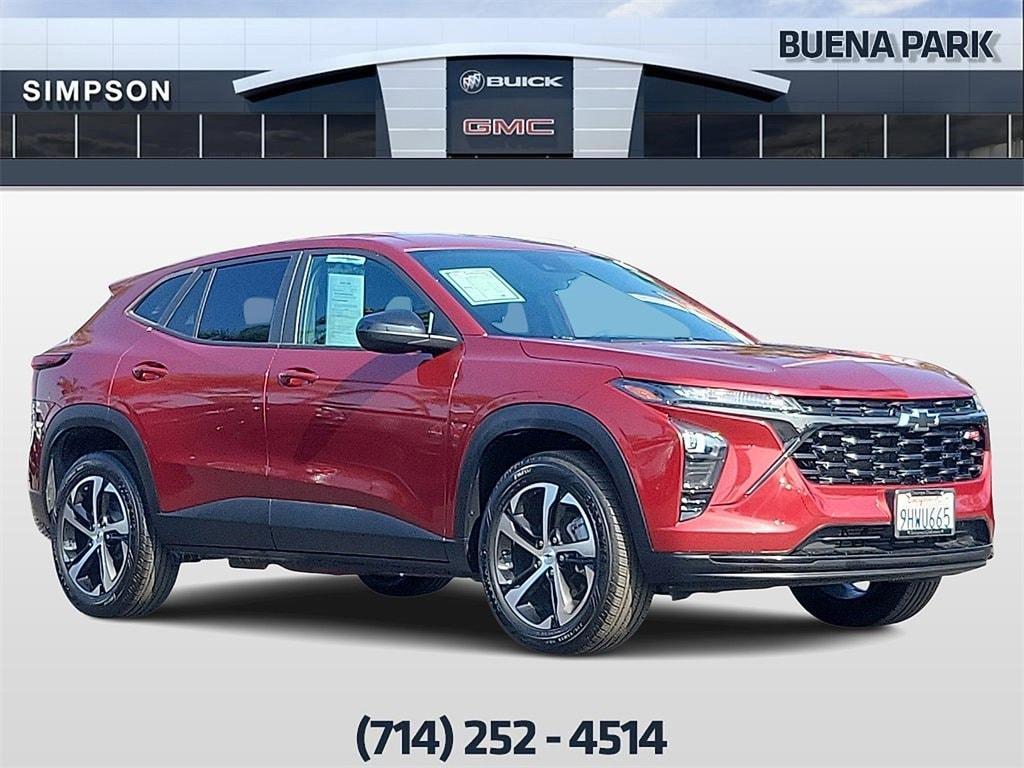 used 2024 Chevrolet Trax car, priced at $20,995