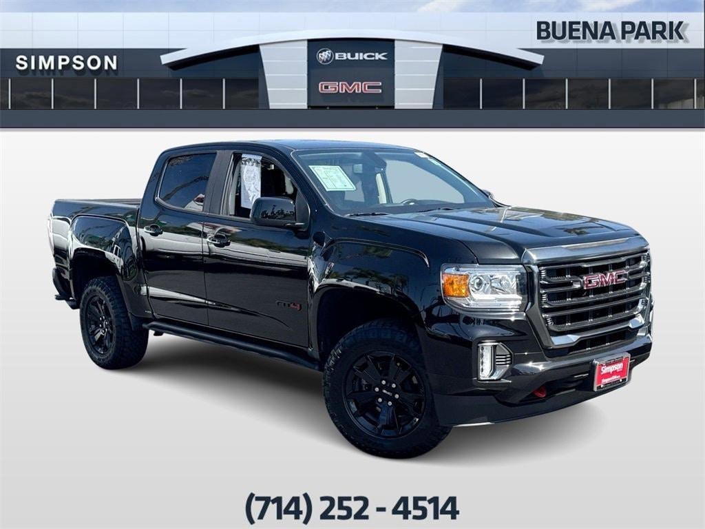 used 2022 GMC Canyon car, priced at $37,450