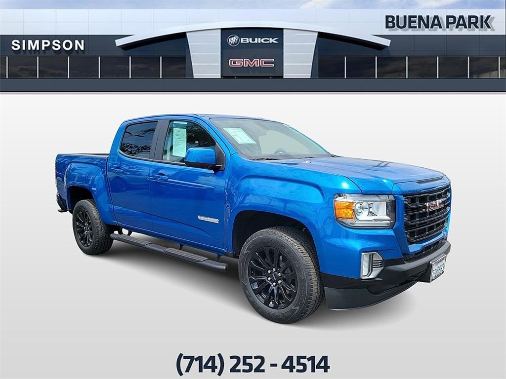 used 2022 GMC Canyon car, priced at $30,450