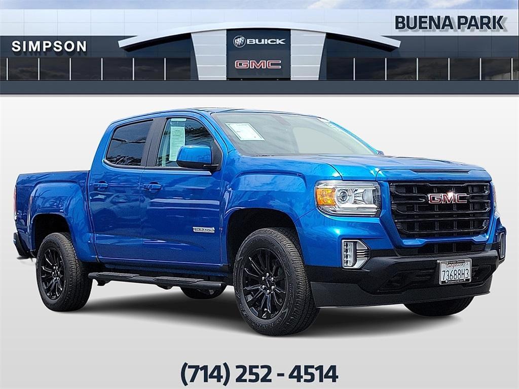used 2022 GMC Canyon car, priced at $30,450