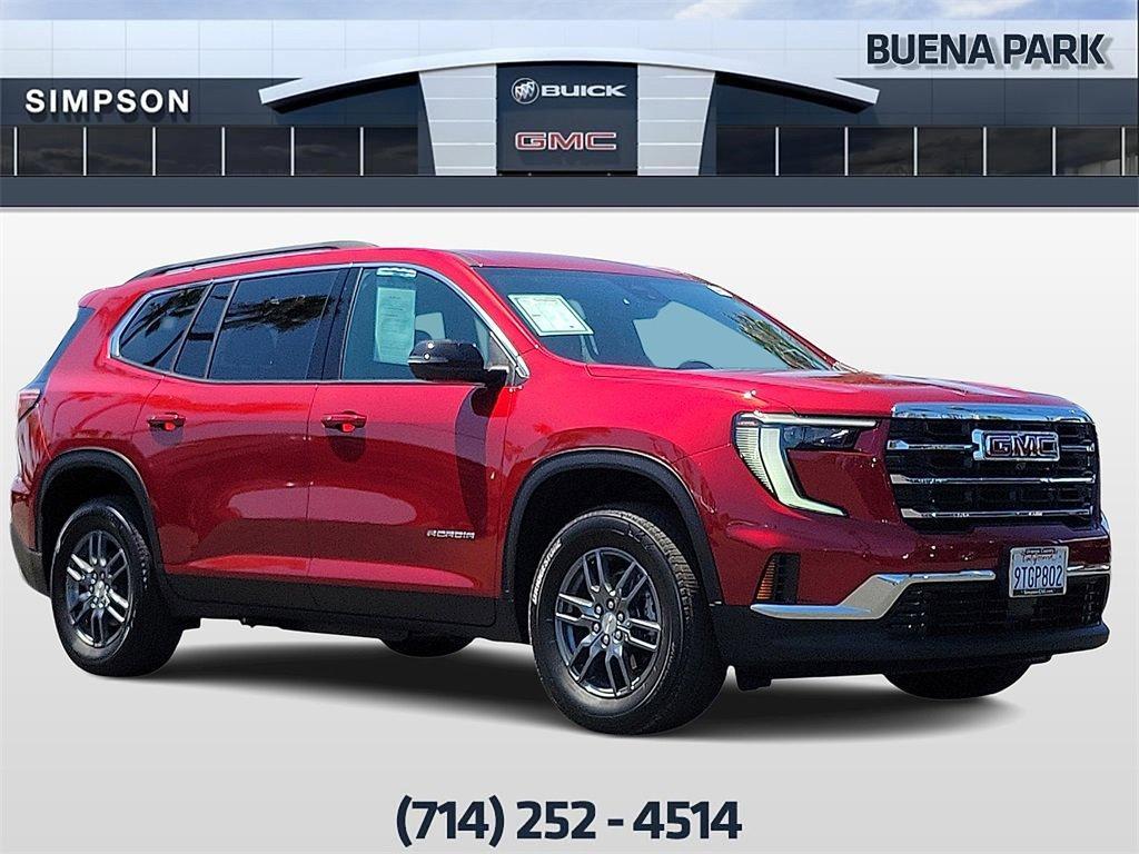 used 2025 GMC Acadia car, priced at $45,995