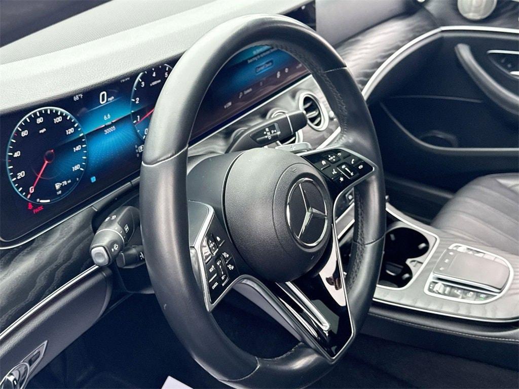 used 2022 Mercedes-Benz E-Class car, priced at $35,450