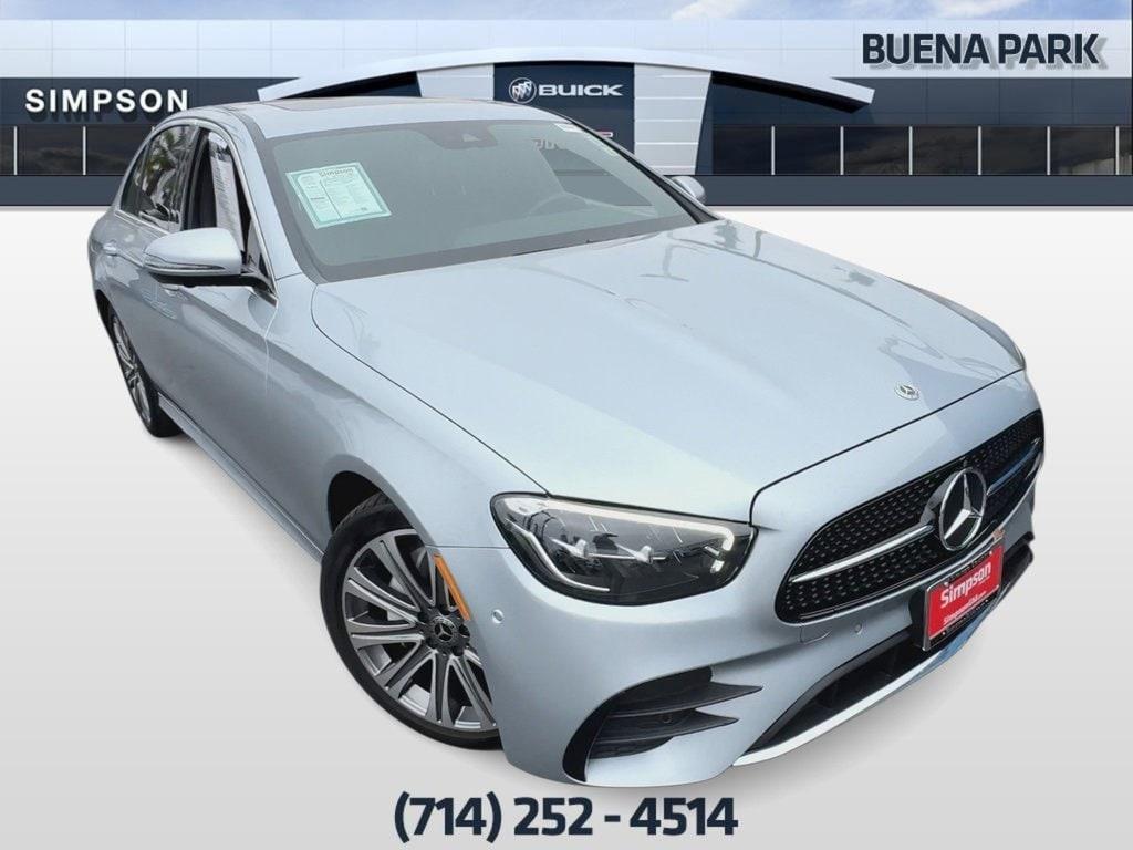 used 2022 Mercedes-Benz E-Class car, priced at $35,450