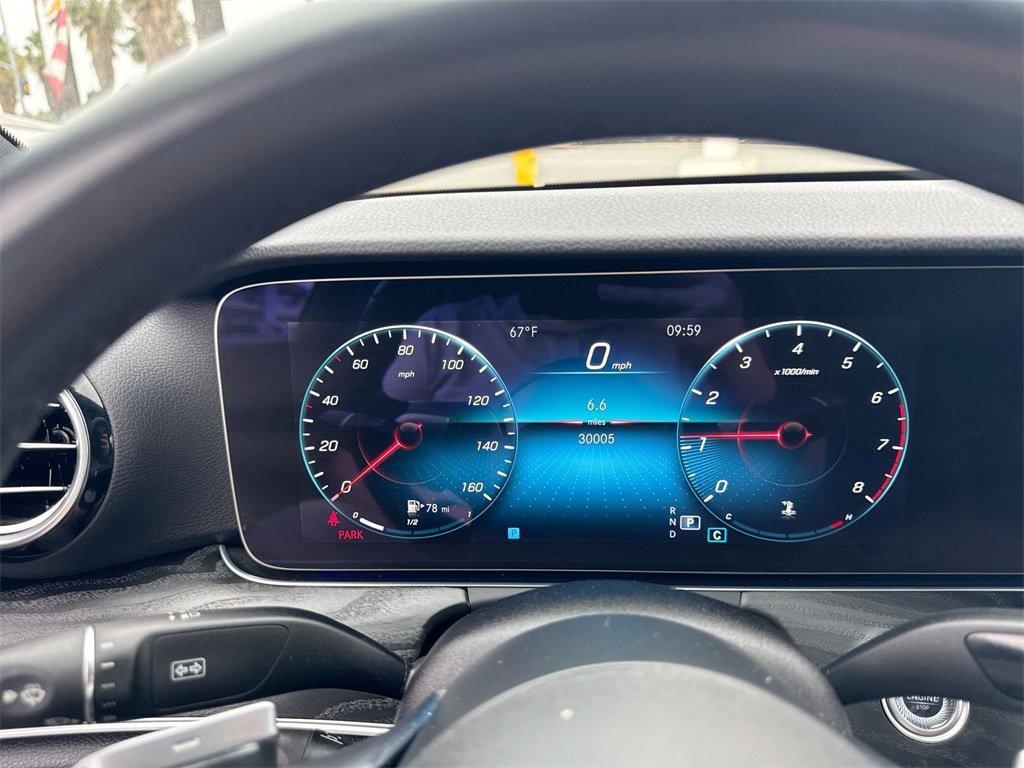 used 2022 Mercedes-Benz E-Class car, priced at $35,450